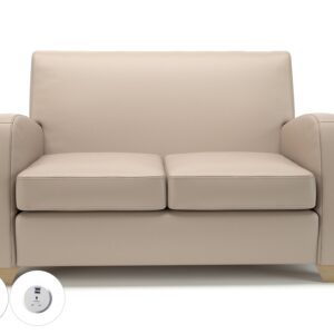 Wynne 132cm Wide Sofa in Cristina Marrone Ultima Faux Leather - Image 59