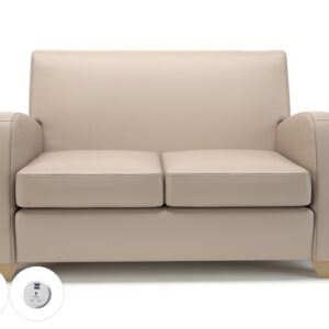 Wynne 132cm Wide Sofa in Cristina Marrone Ultima Faux Leather - Image 61
