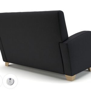 Wynne 132cm Wide Sofa in Warwick Dolly Fabric - Image 28