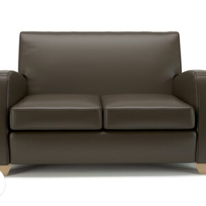 Wynne 132cm Wide Sofa in Cristina Marrone Ultima Faux Leather - Image 75