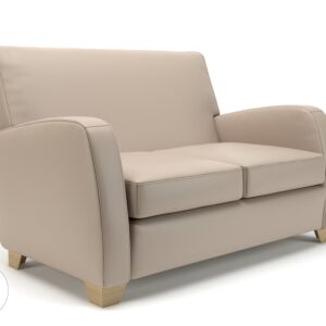 Wynne 132cm Wide Sofa in Cristina Marrone Ultima Faux Leather - Image 124