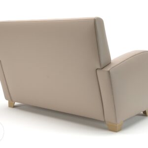 Wynne 132cm Wide Sofa in Cristina Marrone Ultima Faux Leather - Image 84