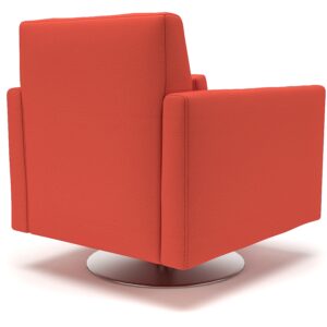 Roselle 90cm Wide Swivel Armchair in Warwick Dolly Fabric - Image 10