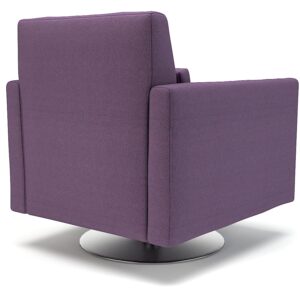 Roselle 90cm Wide Swivel Armchair in Camira Era Fabric - Image 16