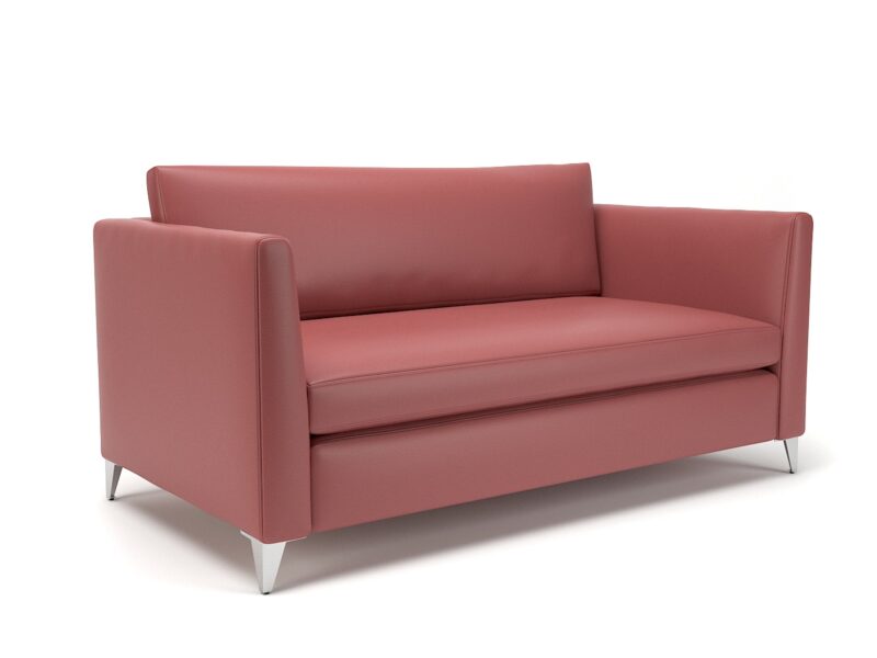 Roselle 157cm Wide Sofa in Cristina Marrone Ultima Faux Leather - Image 7