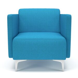 Napa Slim Arm 75cm Wide Armchair in Camira Era Fabric - Image 14