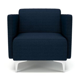 Napa Slim Arm 75cm Wide Armchair in Camira Era Fabric - Image 26