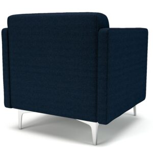 Napa Slim Arm 75cm Wide Armchair in Camira Era Fabric - Image 27