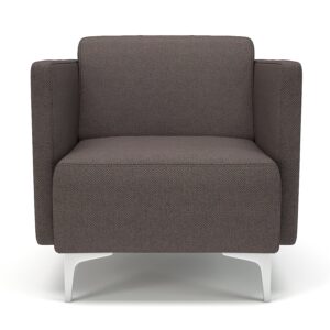 Napa Slim Arm 75cm Wide Armchair in Camira Era Fabric - Image 38
