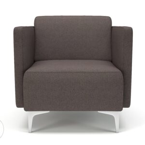 Napa Slim Arm 75cm Wide Armchair in Camira Era Fabric - Image 47
