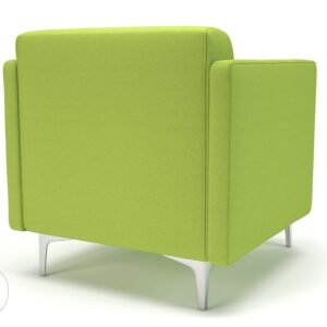Napa Slim Arm 75cm Wide Armchair in Camira Era Fabric - Image 66