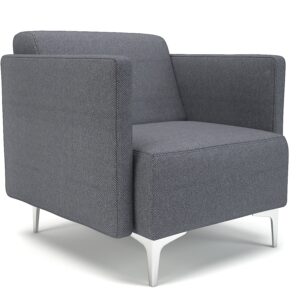 Napa Slim Arm 75cm Wide Armchair in Camira Era Fabric - Image 73