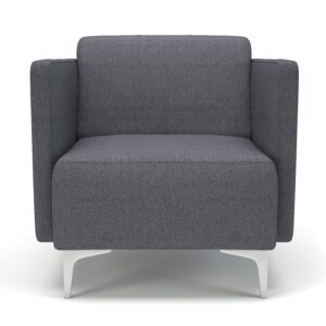 Napa Slim Arm 75cm Wide Armchair in Camira Era Fabric - Image 74