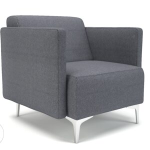 Napa Slim Arm 75cm Wide Armchair in Camira Era Fabric - Image 79