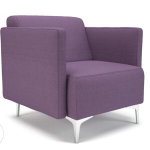 Napa Slim Arm 75cm Wide Armchair in Camira Era Fabric - Image 91