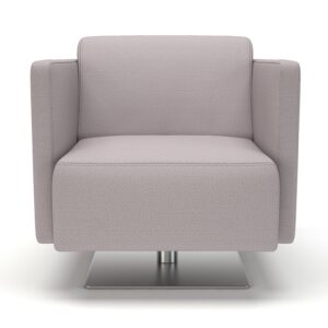 Napa Slim Arm 75cm Wide Swivel Armchair in Warwick Dolly Fabric - Image 11