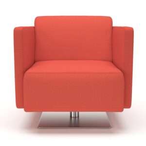 Napa Slim Arm 75cm Wide Swivel Armchair in Warwick Dolly Fabric - Image 14