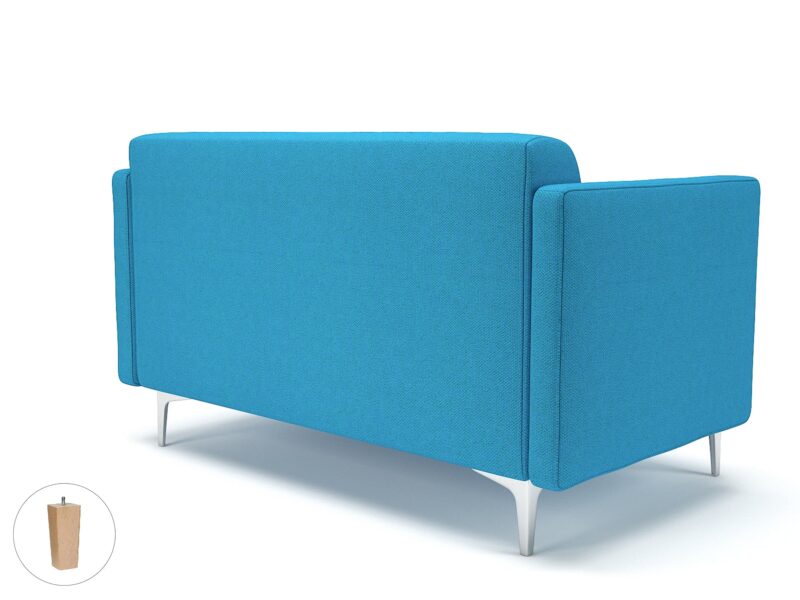 Napa Slim Arm 125cm Wide Sofa in Camira Era Fabric - Image 24