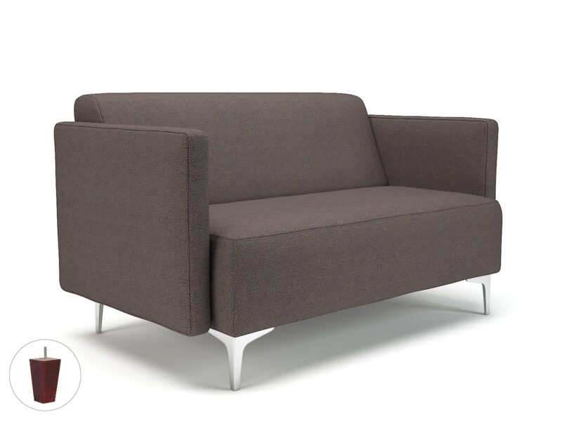 Napa Slim Arm 125cm Wide Sofa in Camira Era Fabric - Image 43