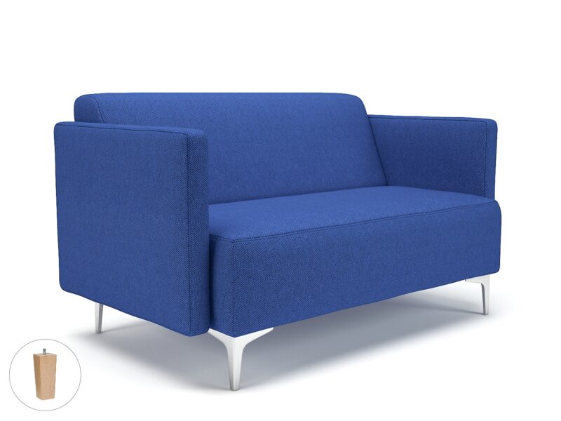 Napa Slim Arm 125cm Wide Sofa in Camira Era Fabric - Image 58