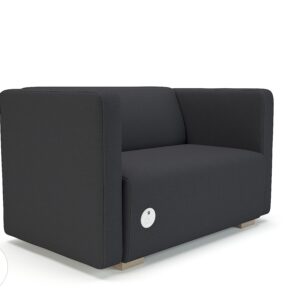 Carmel 130cm Wide Sofa in Warwick Dolly Fabric with Socket - Image 13