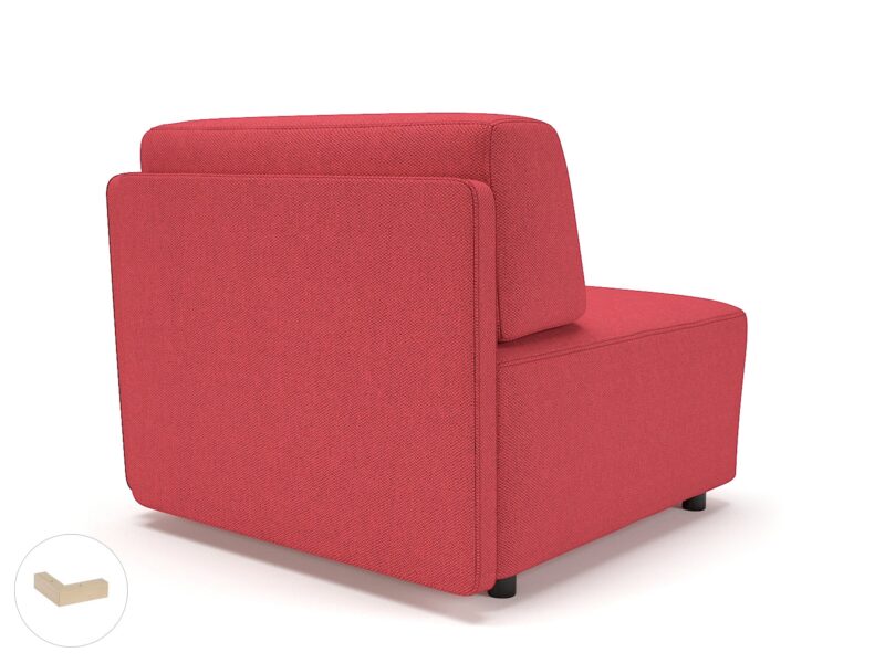 Loomis 87cm Wide Corner Unit in Camira Era Fabric - Image 8