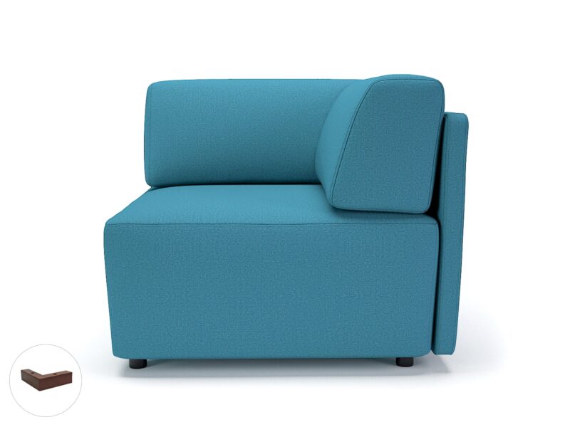 Loomis 87cm Wide Corner Unit in Warwick Dolly Fabric - Image 24