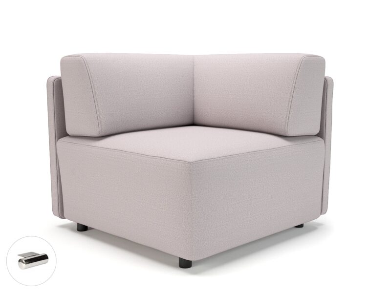 Loomis 87cm Wide Corner Unit in Warwick Dolly Fabric - Image 28