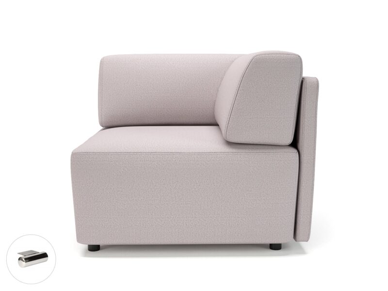 Loomis 87cm Wide Corner Unit in Warwick Dolly Fabric - Image 30
