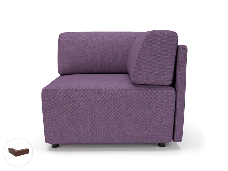 Loomis 87cm Wide Corner Unit in Camira Era Fabric - Image 69