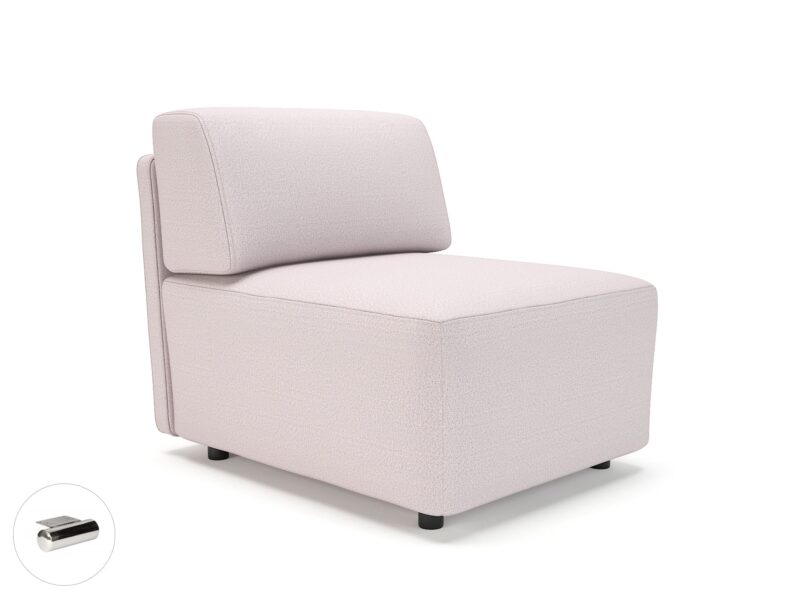 Loomis 65cm Wide Modular Unit in Warwick Dolly Fabric - Image 28