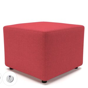 Crofton 62cm Square in Camira Era Fabric with Socket