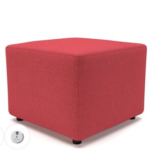 Crofton 62cm Square in Camira Era Fabric with Socket - Image 4
