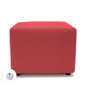 Crofton 62cm Square in Camira Era Fabric with Socket - Image 5