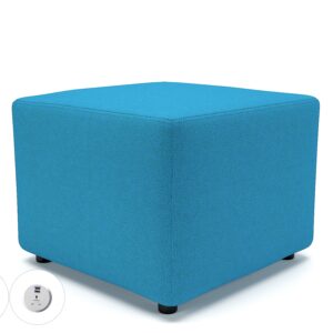 Crofton 62cm Square in Camira Era Fabric with Socket - Image 10