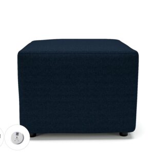 Crofton 62cm Square in Camira Era Fabric with Socket - Image 14