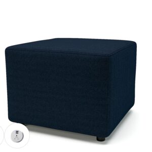 Crofton 62cm Square in Camira Era Fabric with Socket - Image 18