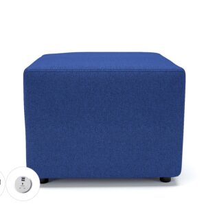 Crofton 62cm Square in Camira Era Fabric with Socket - Image 26
