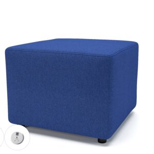 Crofton 62cm Square in Camira Era Fabric with Socket - Image 30