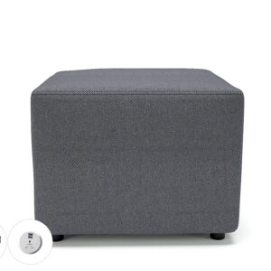 Crofton 62cm Square in Camira Era Fabric with Socket - Image 38