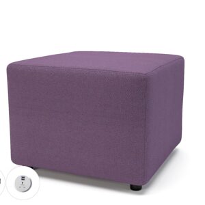 Crofton 62cm Square in Camira Era Fabric with Socket - Image 45