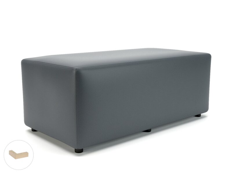 Ottawa 122cm Wide in Cristina Marrone Ultima Faux Leather - Image 4