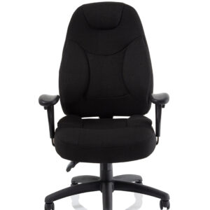 Galaxy Medium Back Task Operator Office Chair with Adjustable Arms - Image 3