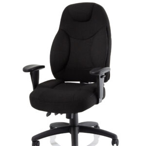 Galaxy Medium Back Task Operator Office Chair with Adjustable Arms - Image 4