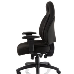 Galaxy Medium Back Task Operator Office Chair with Adjustable Arms - Image 5