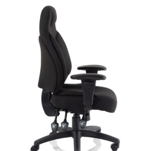 Galaxy Medium Back Task Operator Office Chair with Adjustable Arms - Image 9