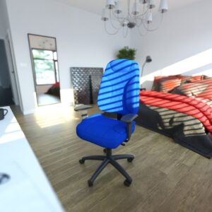 Galaxy Medium Back Task Operator Office Chair with Adjustable Arms - Image 23