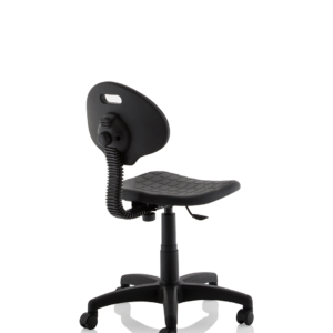 Malaga Polyurethane Medium Back Task Operator Office Chair - Image 6