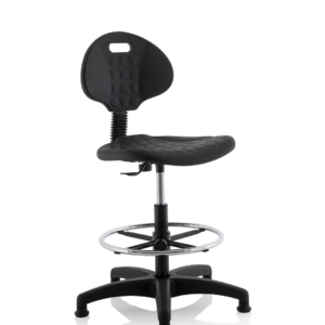 Malaga Polyurethane Medium Back Hi Rise Draughtsman Task Operator Office Chair