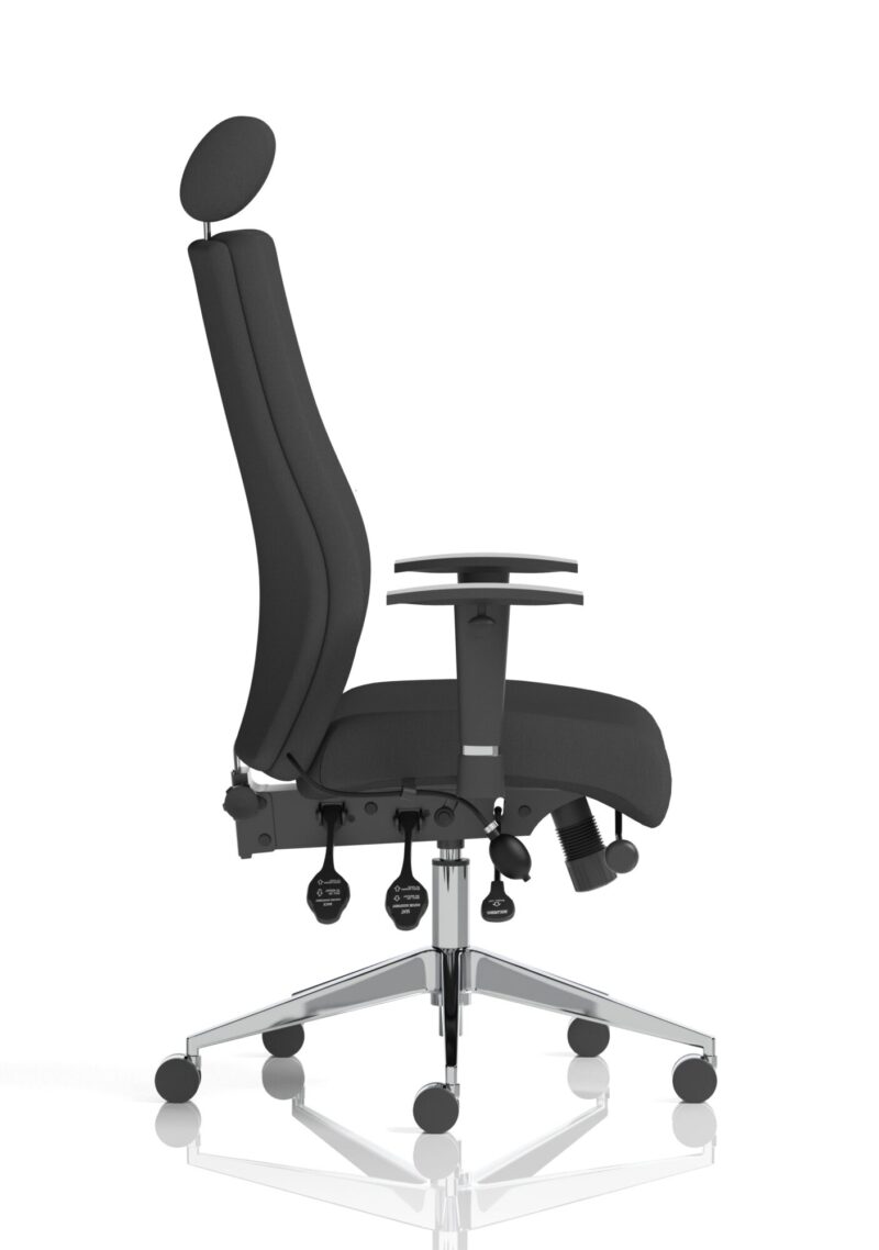 Onyx High Back Ergonomic Posture Chair with Height Adjustable Arms - Image 8